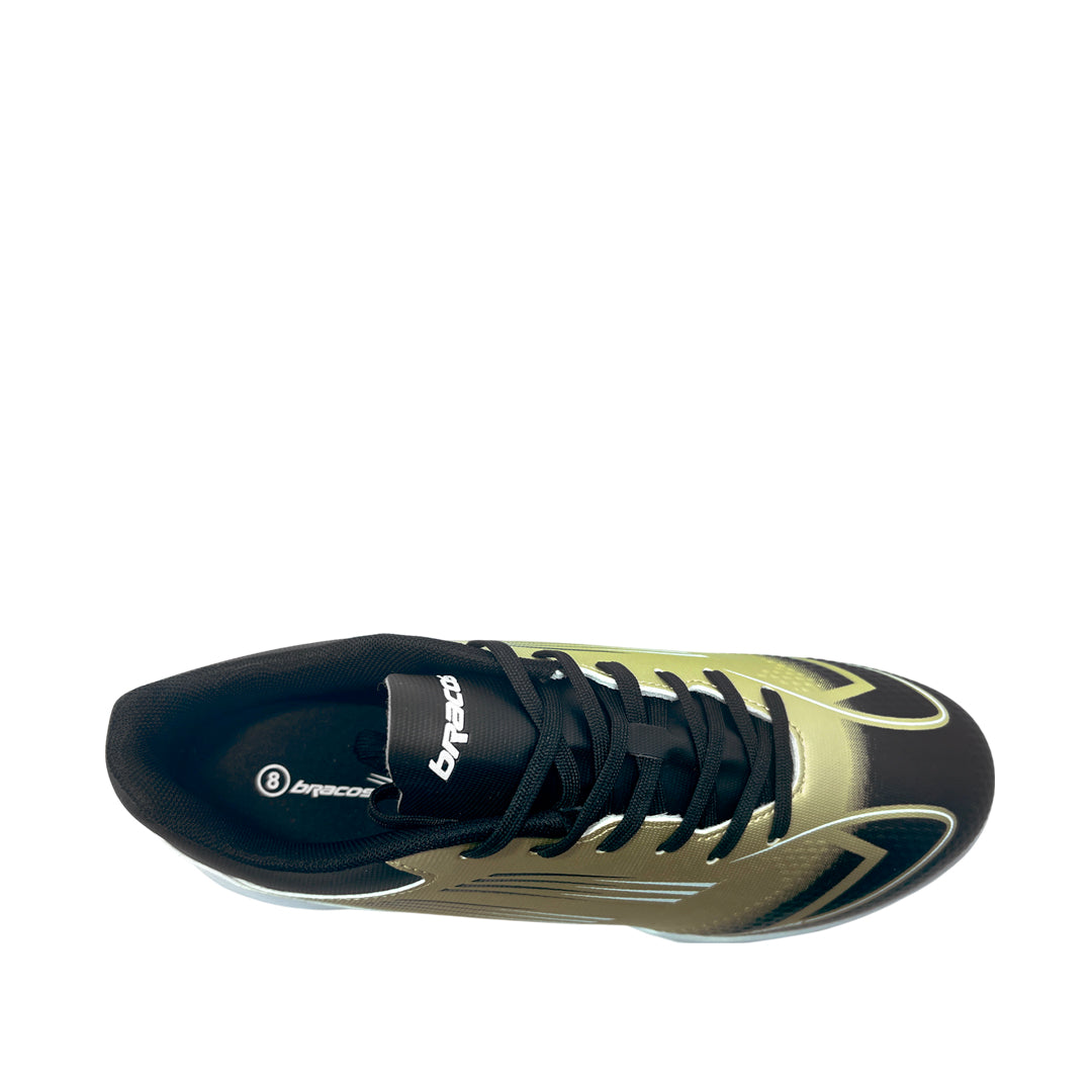Zapatos para fútbol Stefano para hombre color dorado