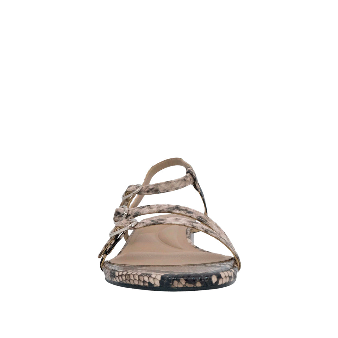 Sandalias de tacón Mel para mujer color gris
