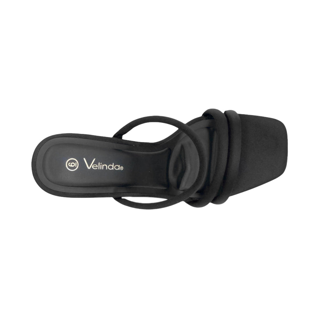 Sandalias de tacón Camila para mujer color negro