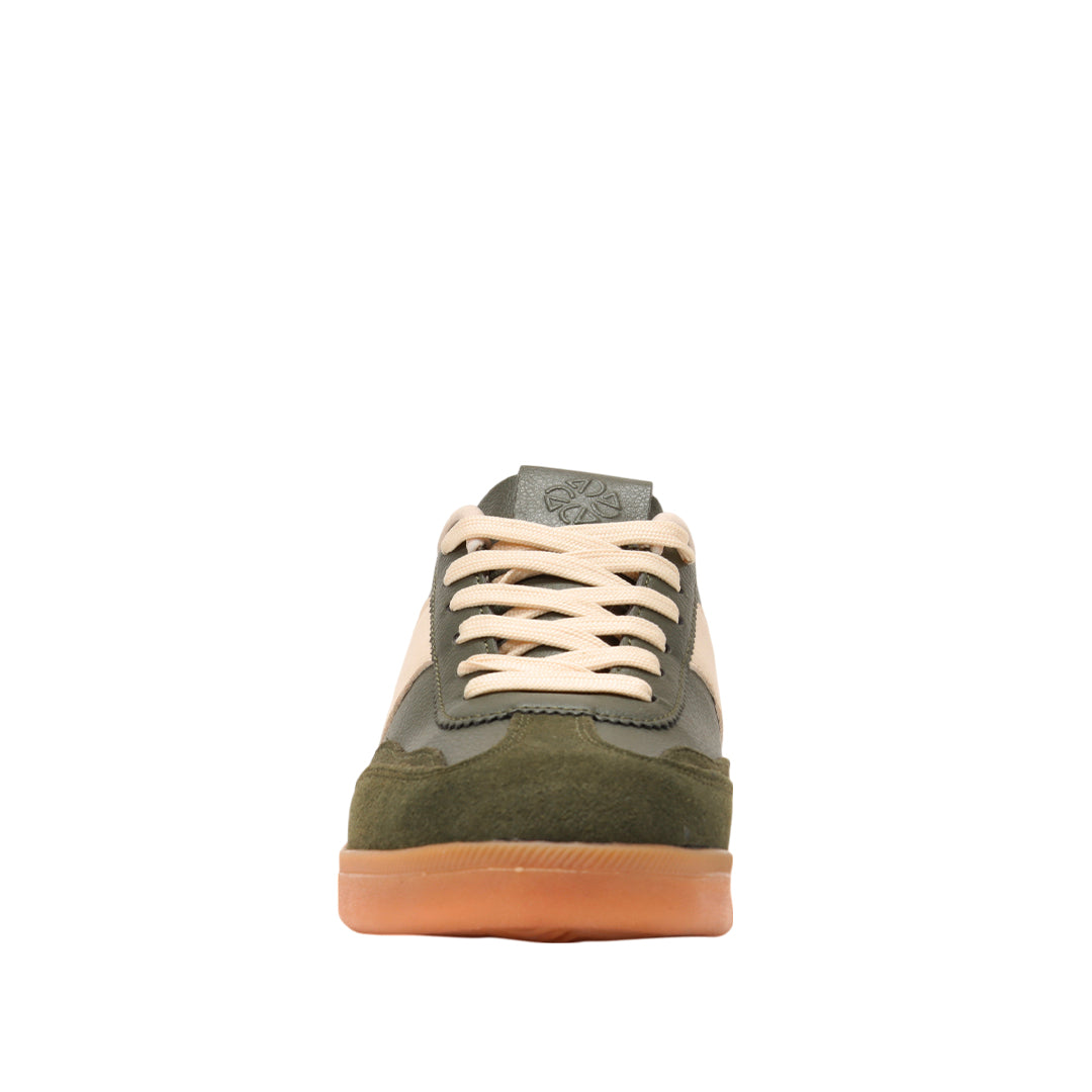 Sneakers Kiara para mujer color olivo