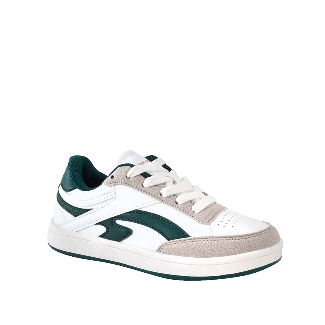 Sneakers Max para niño color blanco y verde