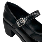 Tacones Alpha para mujer color negro