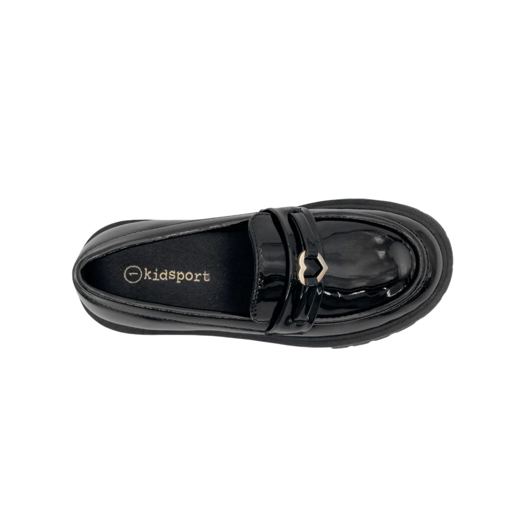 Mocasines Celine para niña color negro