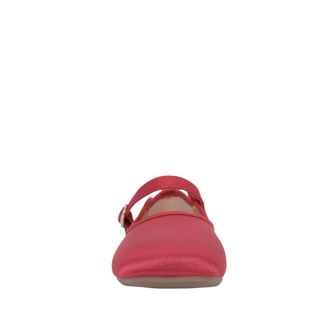 Ballerinas Stella para niña color burgundy