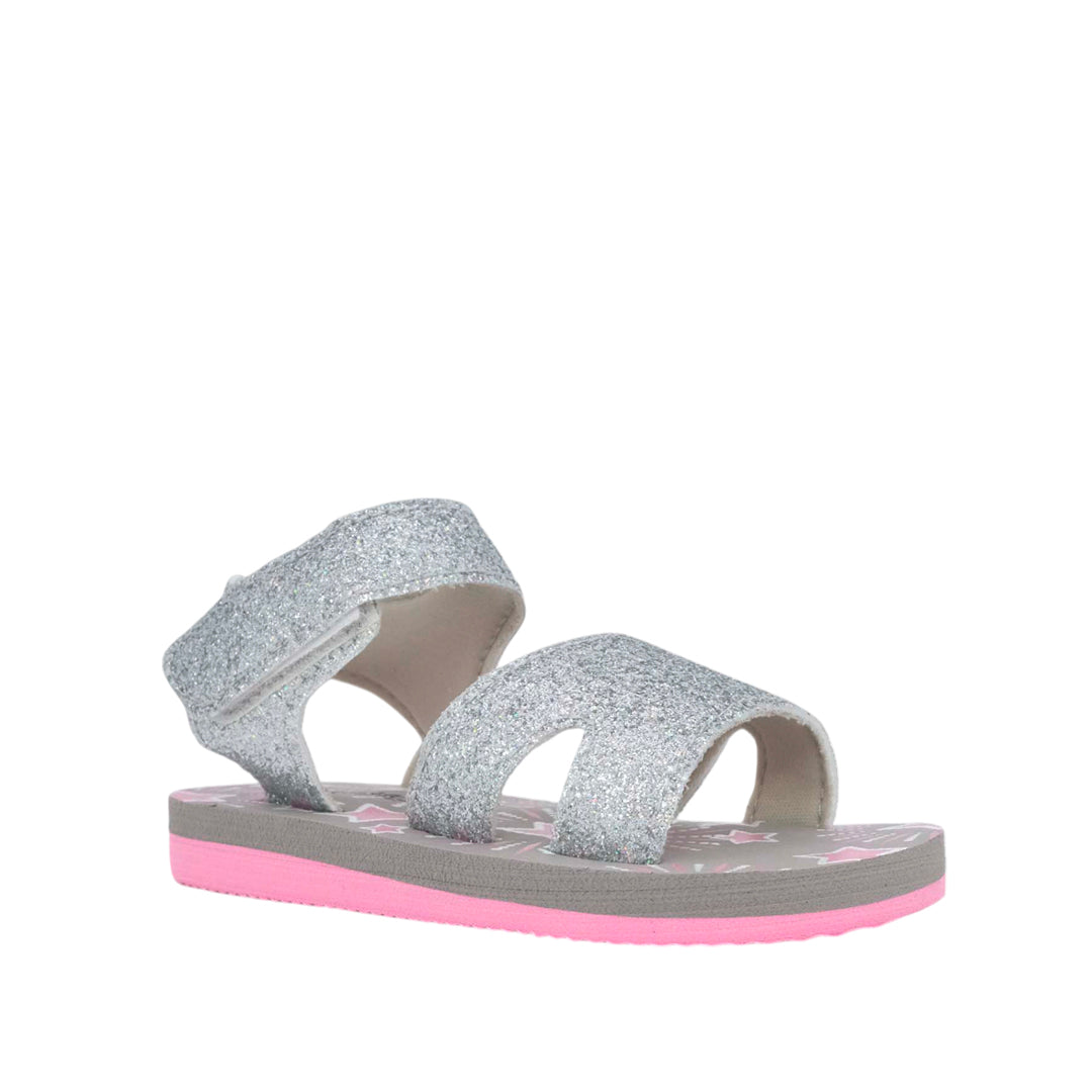 Sandalias Lore para infante color plateado