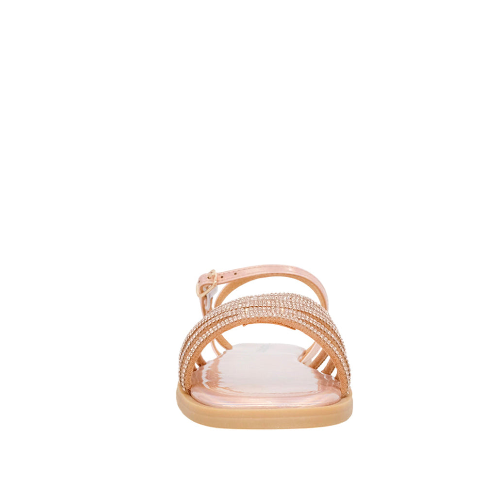 Sandalias Cassie para niña color dorado