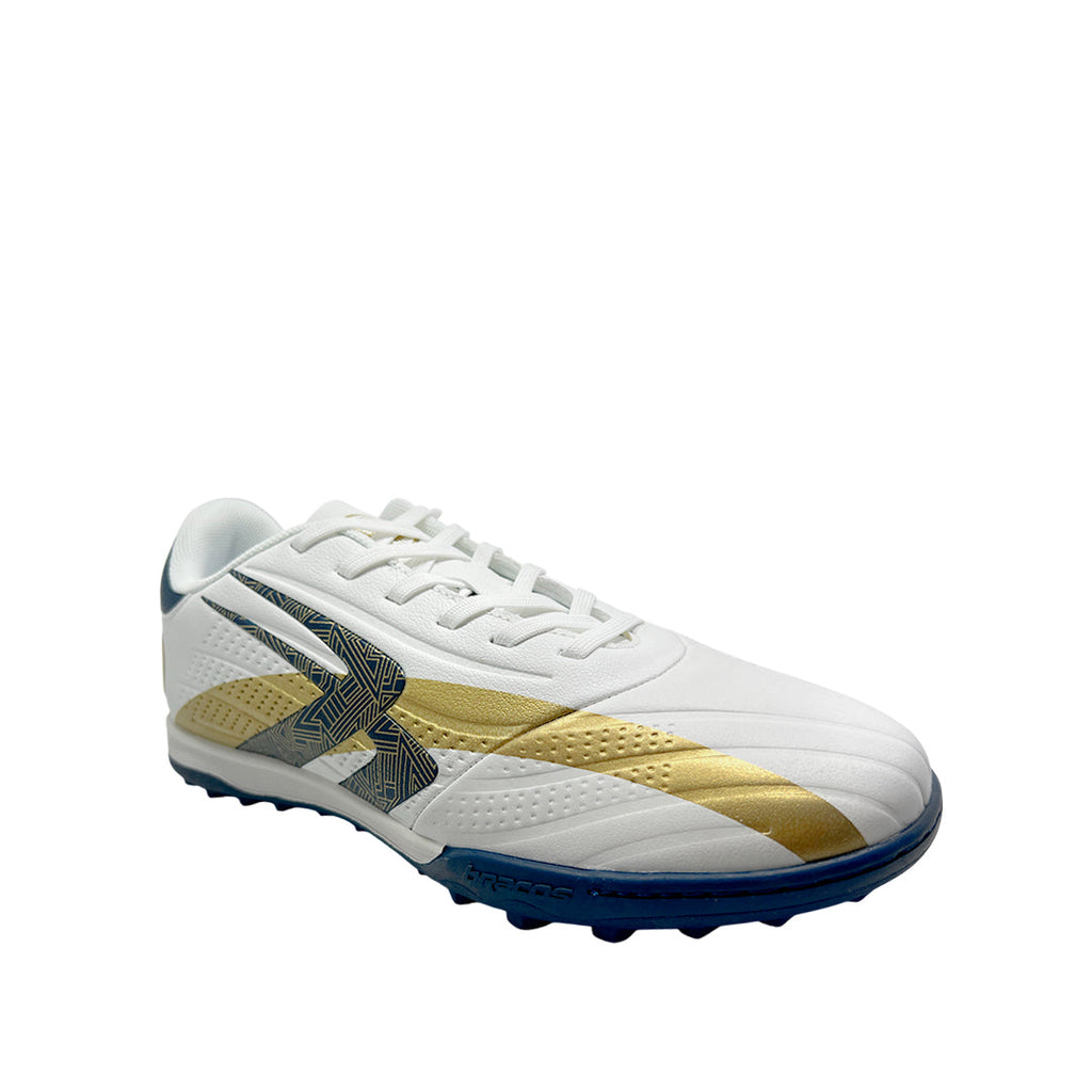 Zapatos para futbol Mago para hombre color blanco y navy