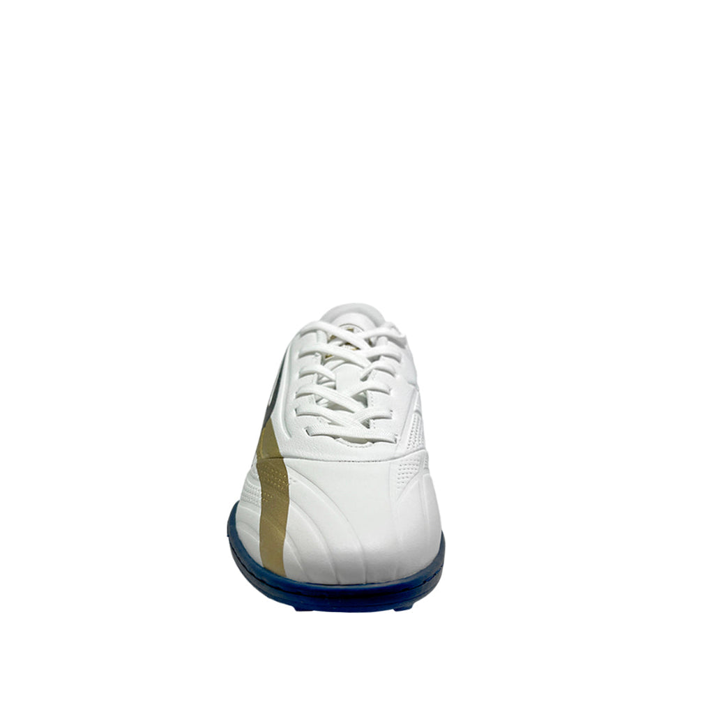 Zapatos para futbol Mago para hombre color blanco y navy