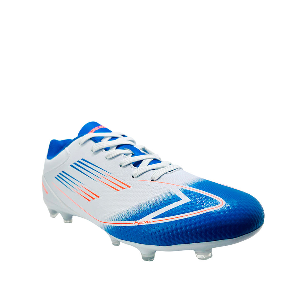Zapatos para futbol Stefano para hombre color blanco