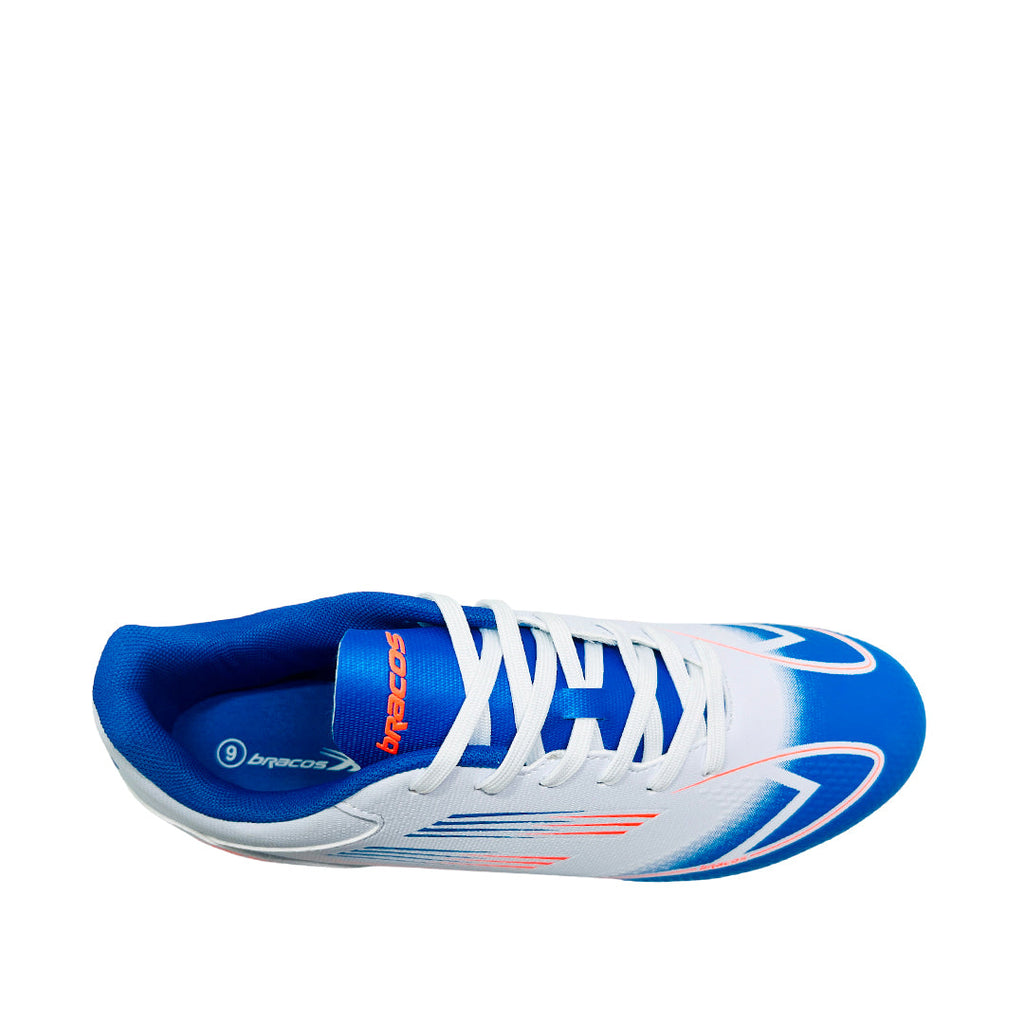 Zapatos para futbol Stefano para hombre color blanco