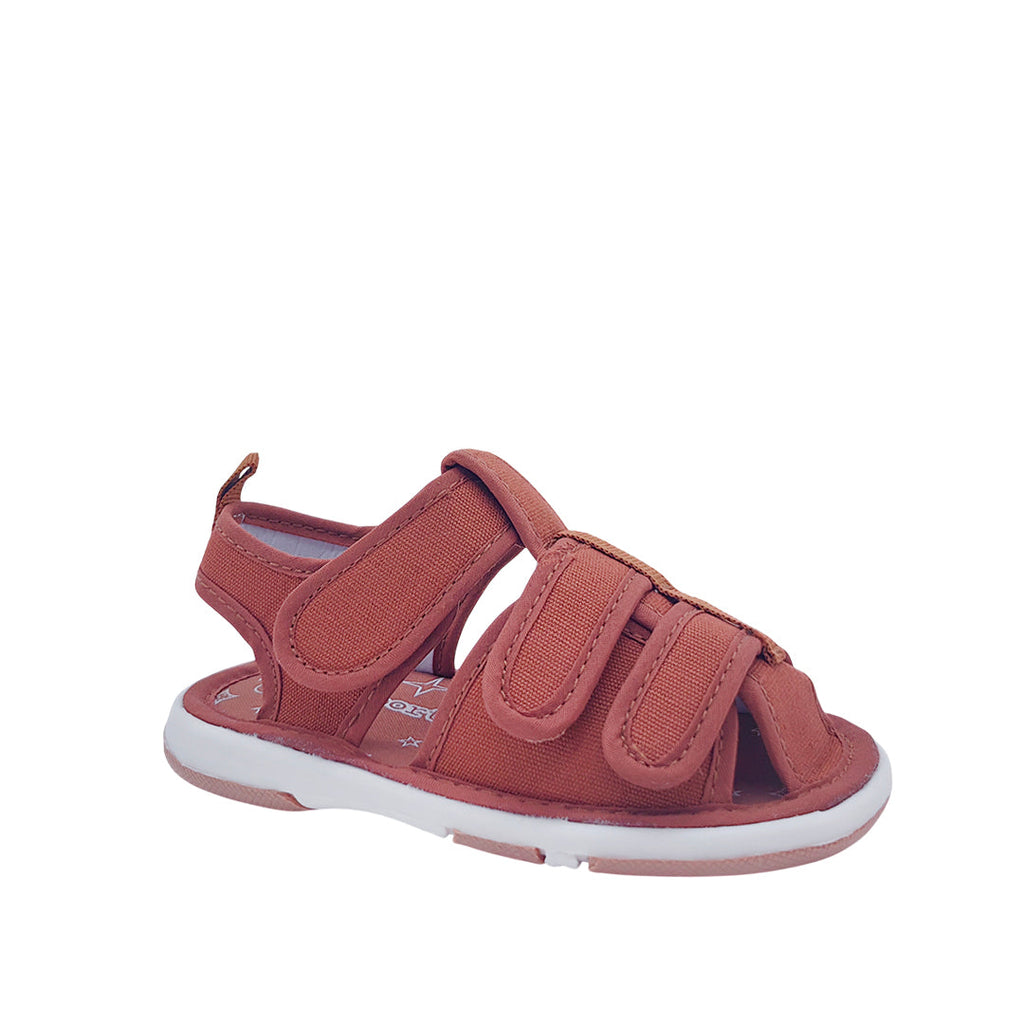 Sandalias Ivan para infante color café