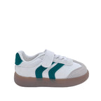 Sneakers Mario para infante color verde y blanco