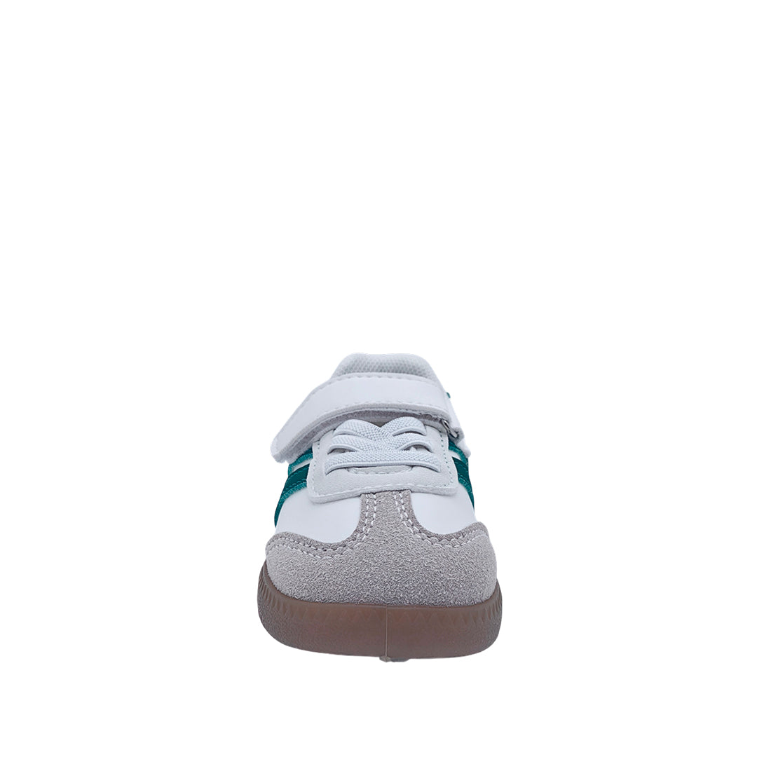 Sneakers Mario para infante color verde y blanco