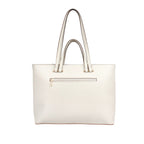 Cartera tote Indira para mujer color blanco
