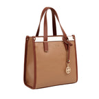 Cartera tote Ines para mujer color café
