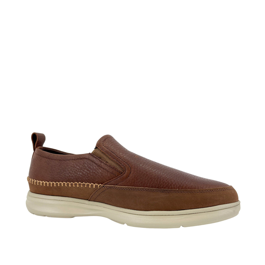 Casuales slip on Hale para hombre color café