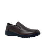 Casuales slip on Cyrus para hombre color café