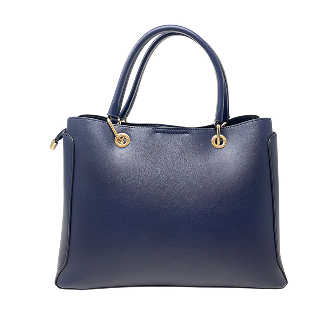 Cartera tote Jade para mujer color navy