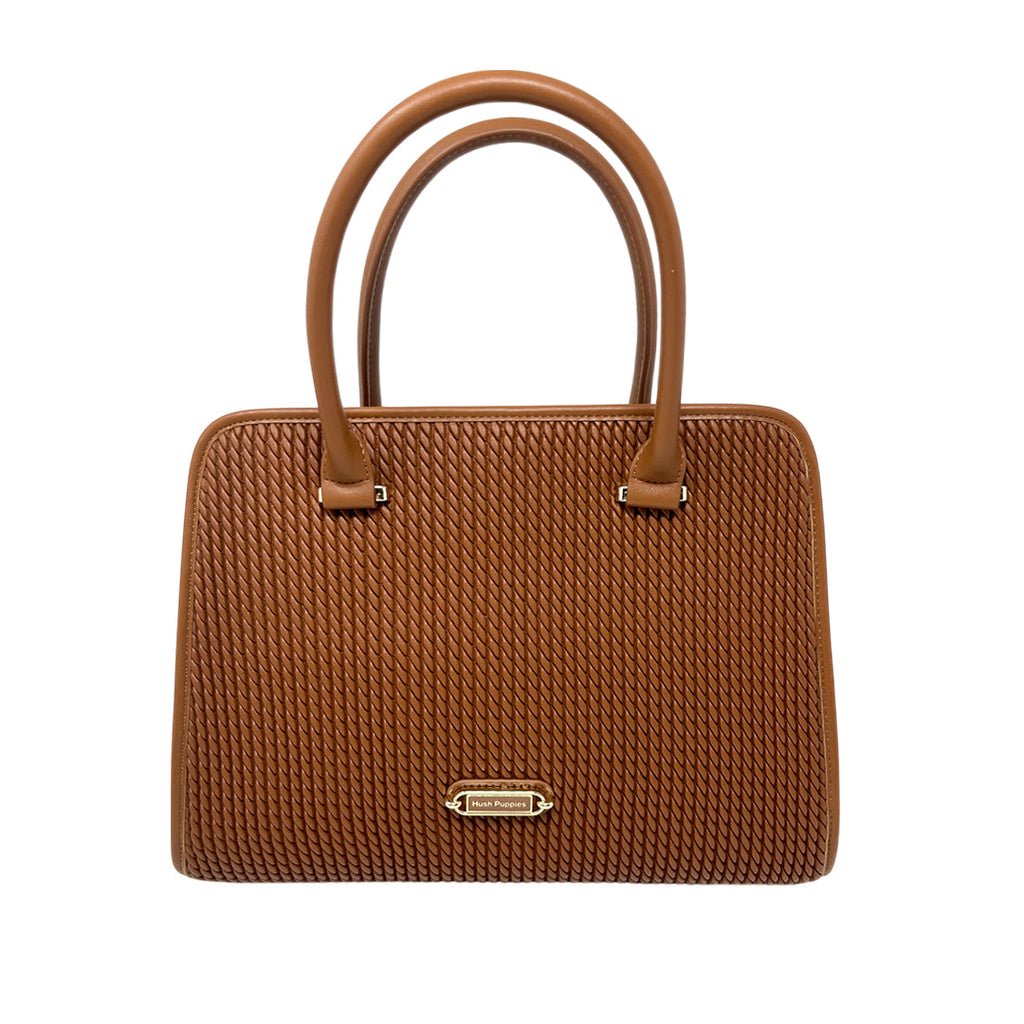 Cartera tote Malia para mujer color tan