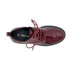 Mocasines Adriana para mujer color vino