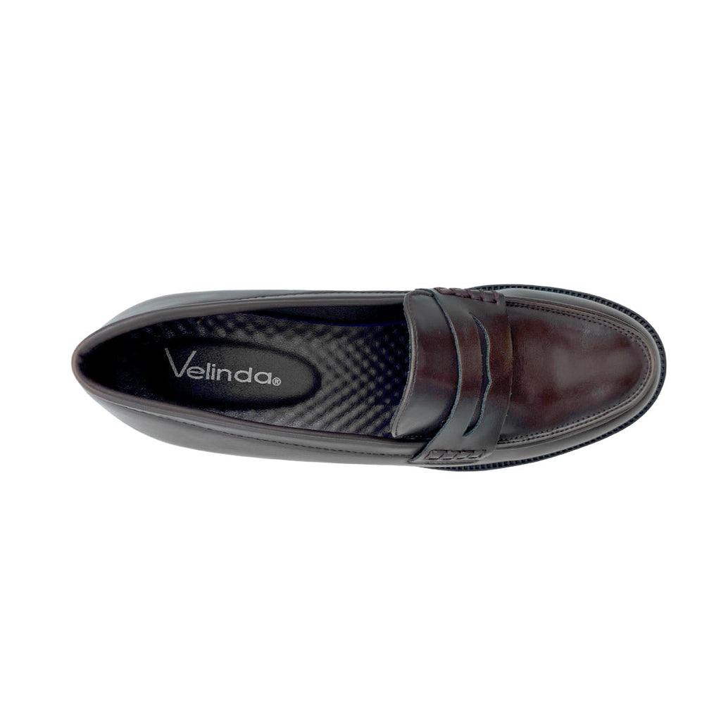 Mocasines Jakson para mujer color café