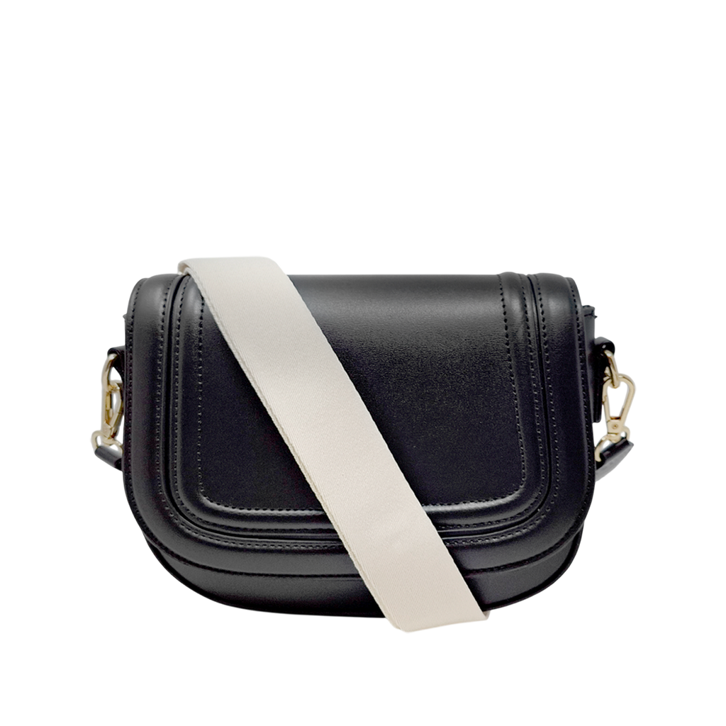 Cartera crossbody Julie para mujer color negro