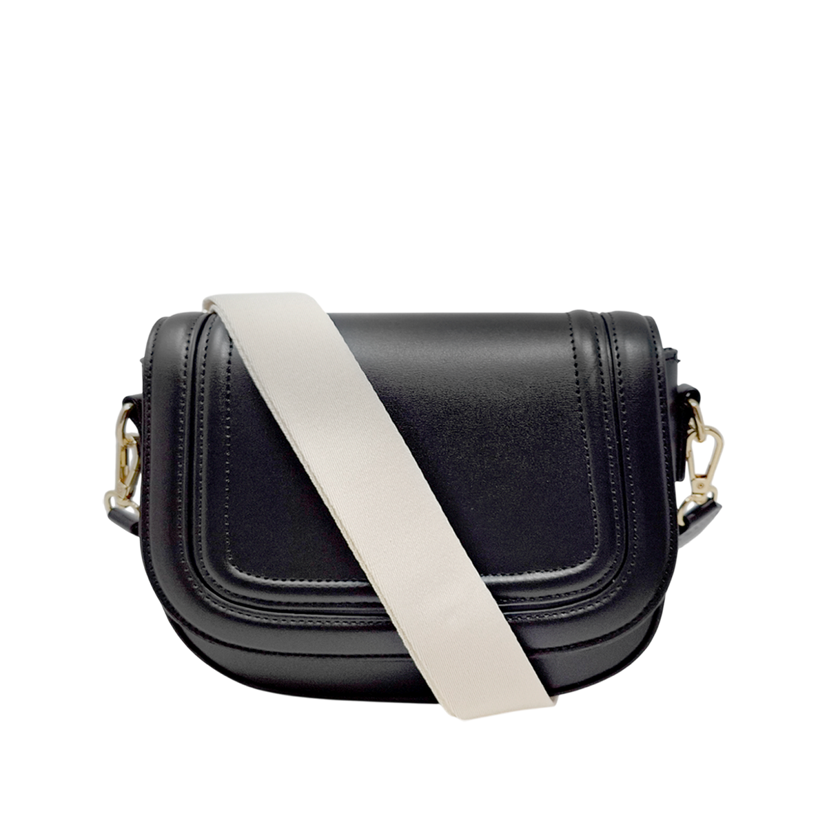 Cartera crossbody Julie para mujer color negro