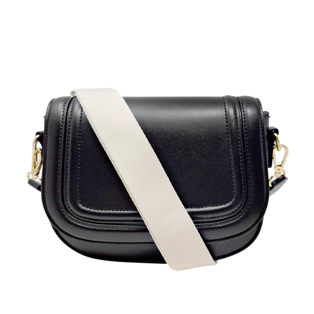 Cartera crossbody Julie para mujer color negro