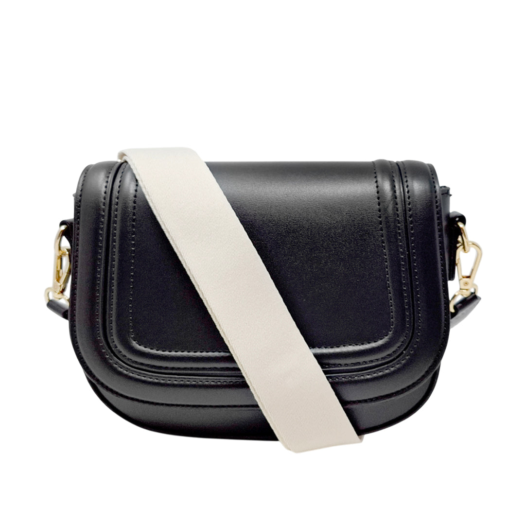 Cartera crossbody Julie para mujer color negro