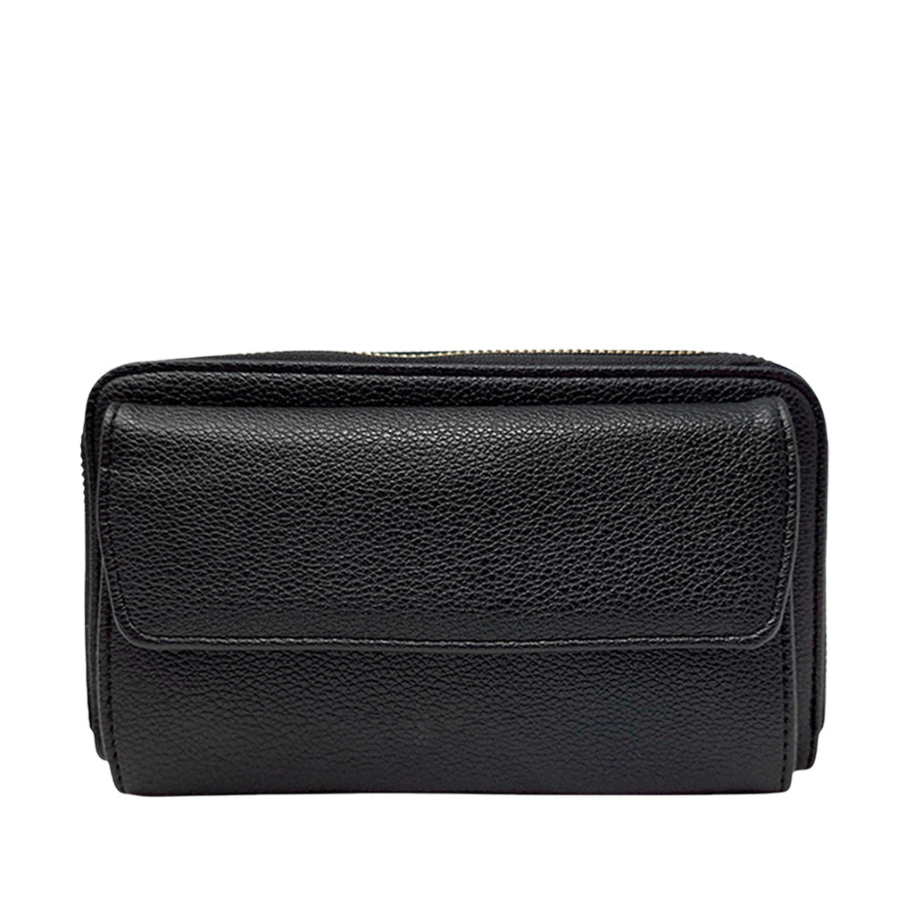 Billetera Lara para mujer color negro