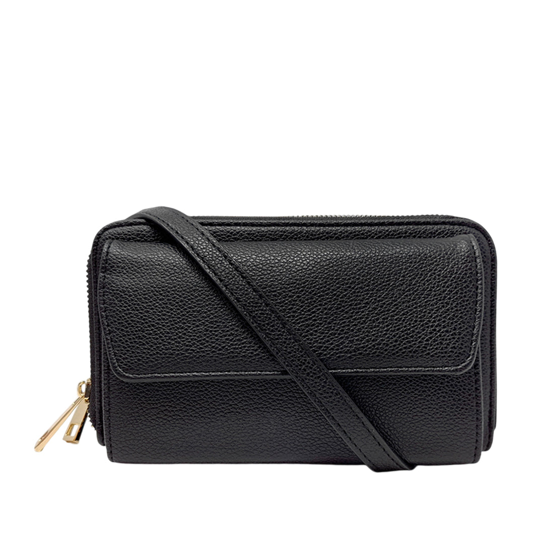Billetera Lara para mujer color negro