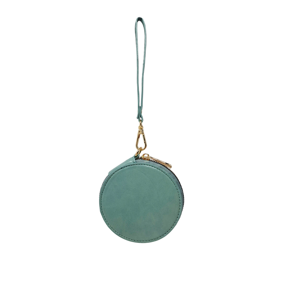 Monedero Ammie para mujer color verde