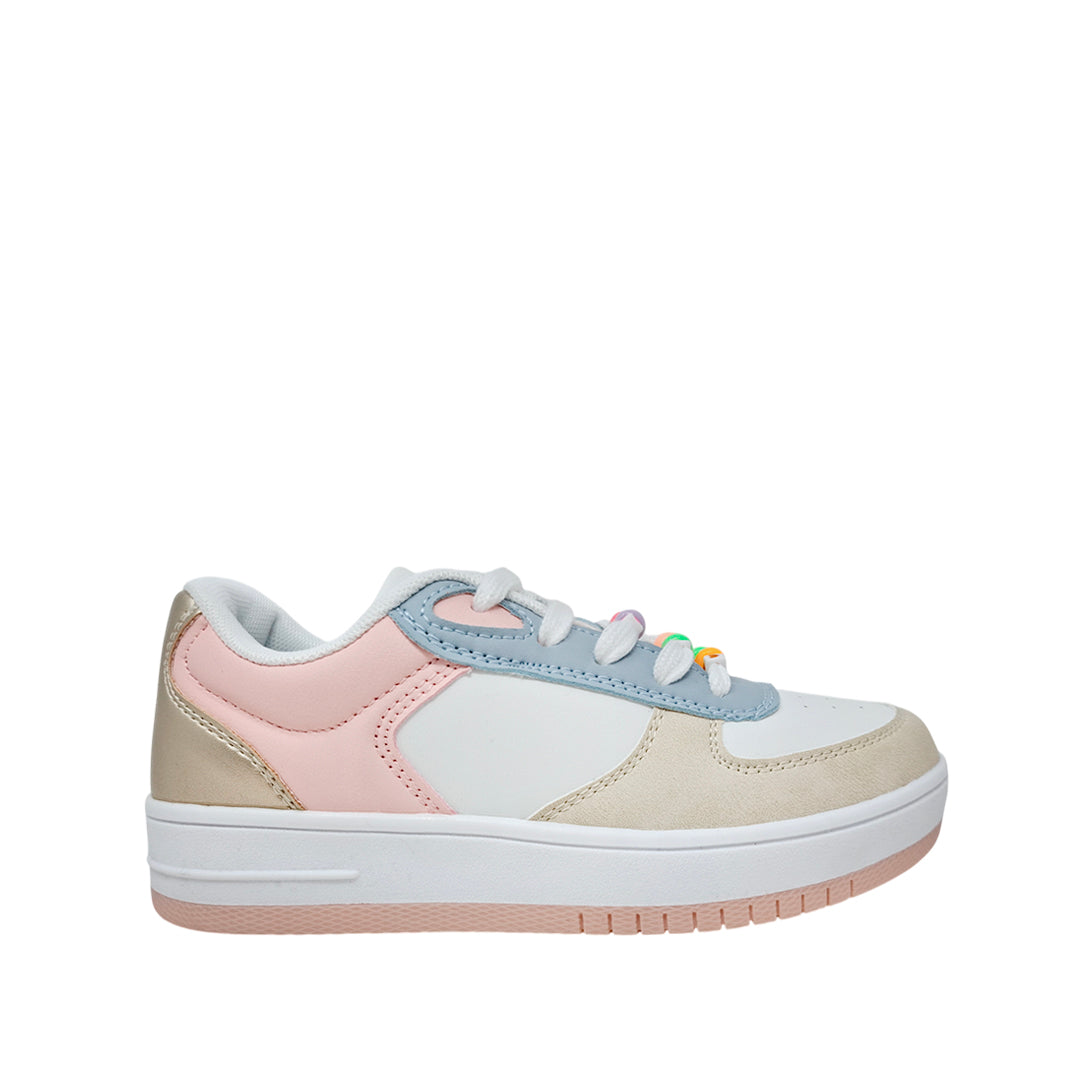 Tennis Angeline para niña color blanco
