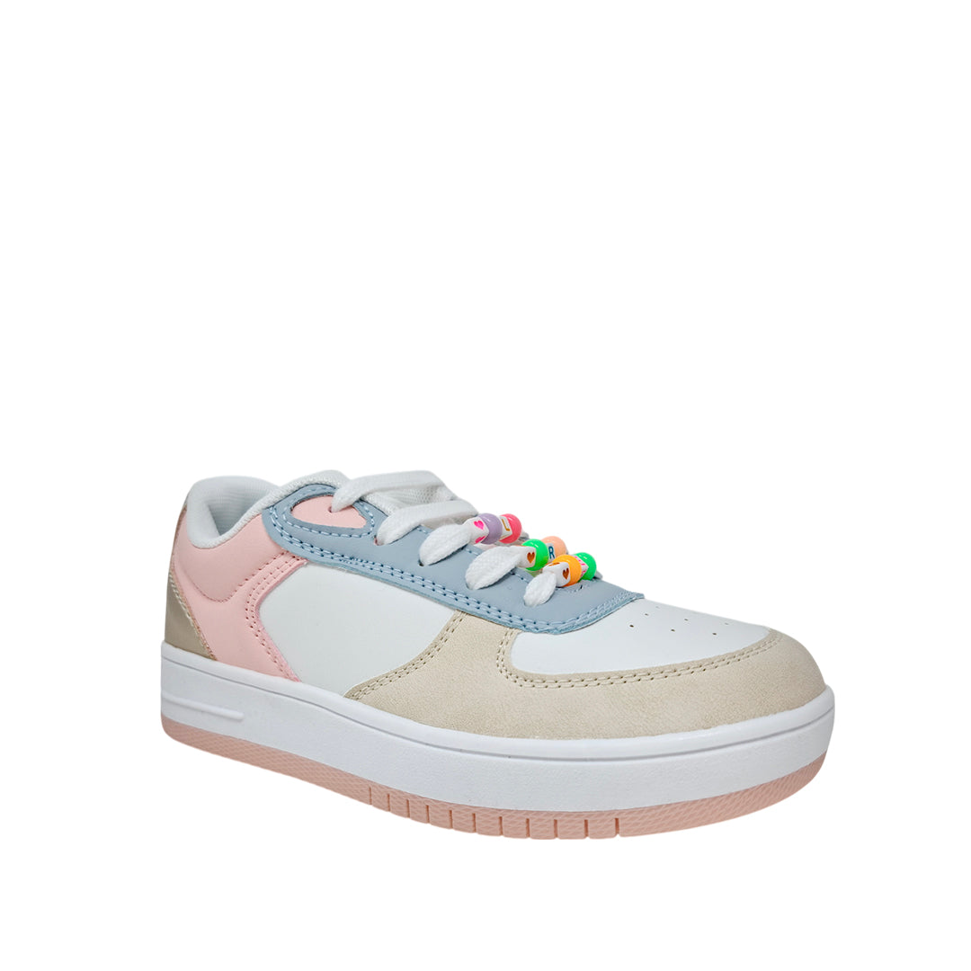 Tennis Angeline para niña color blanco