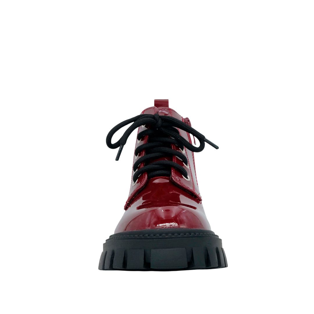 Botas Danya para niña color burgundy