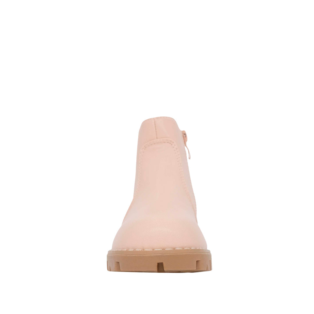 Botas Paola para niña color blush