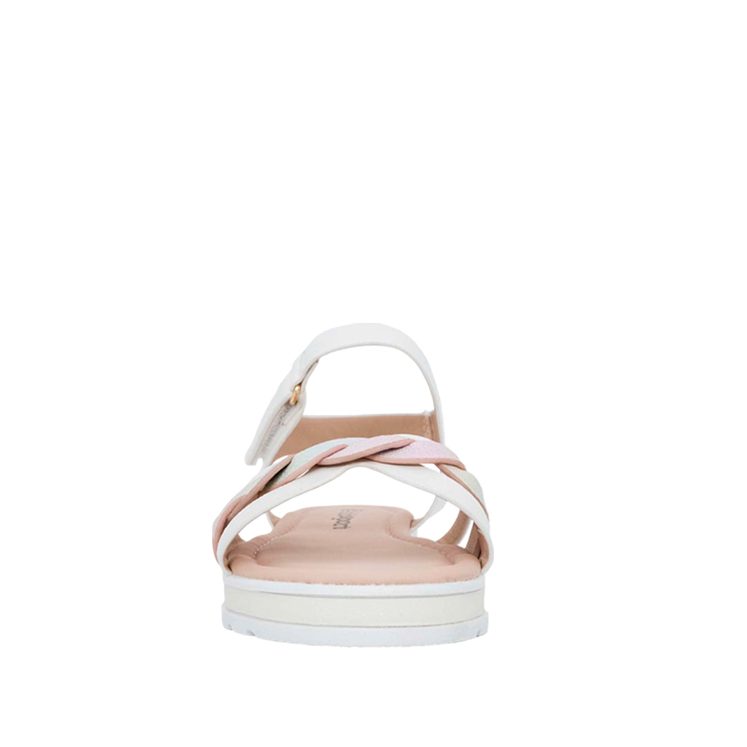 Sandalias Dilia para infante color blanco