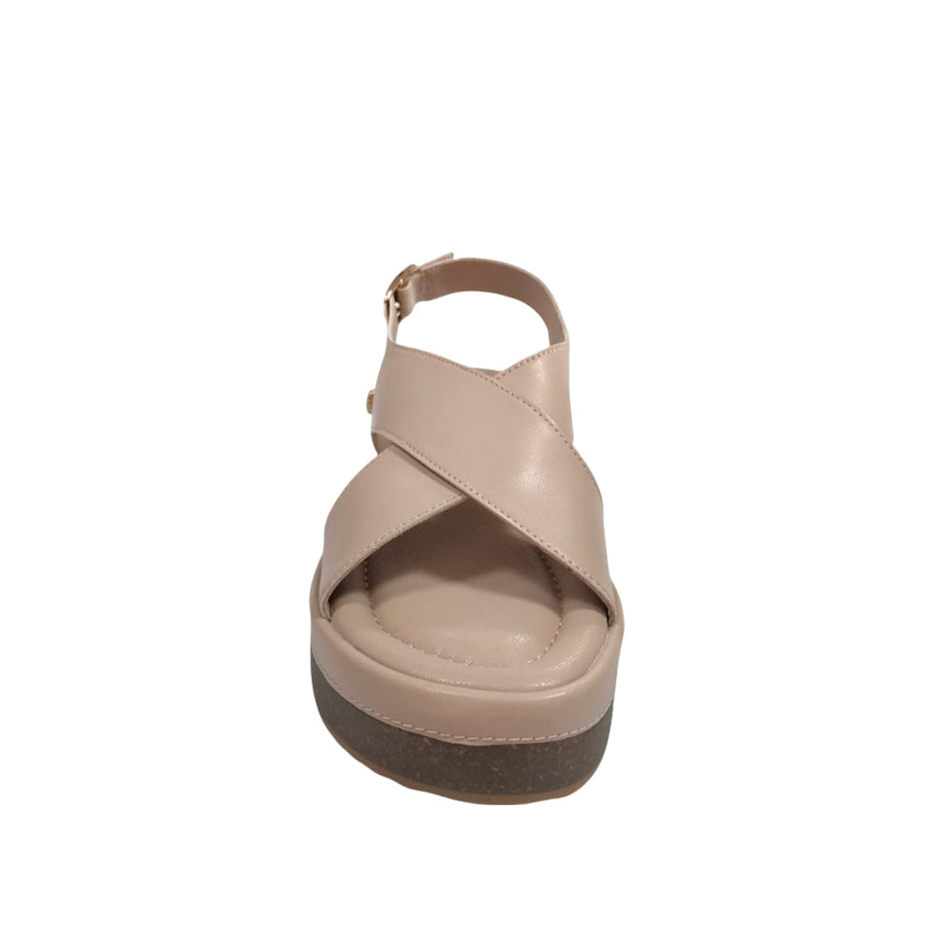 Sandalias de plataforma Vianey 2 para mujer color blush