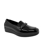 Mocasines de cuña Maritzza 3 para mujer color negro