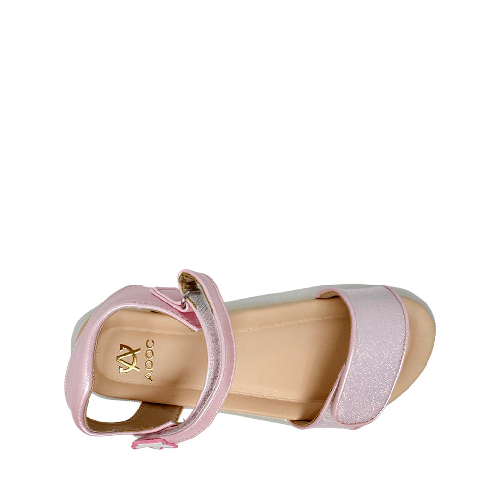 Sandalias Terra para niña color rosado