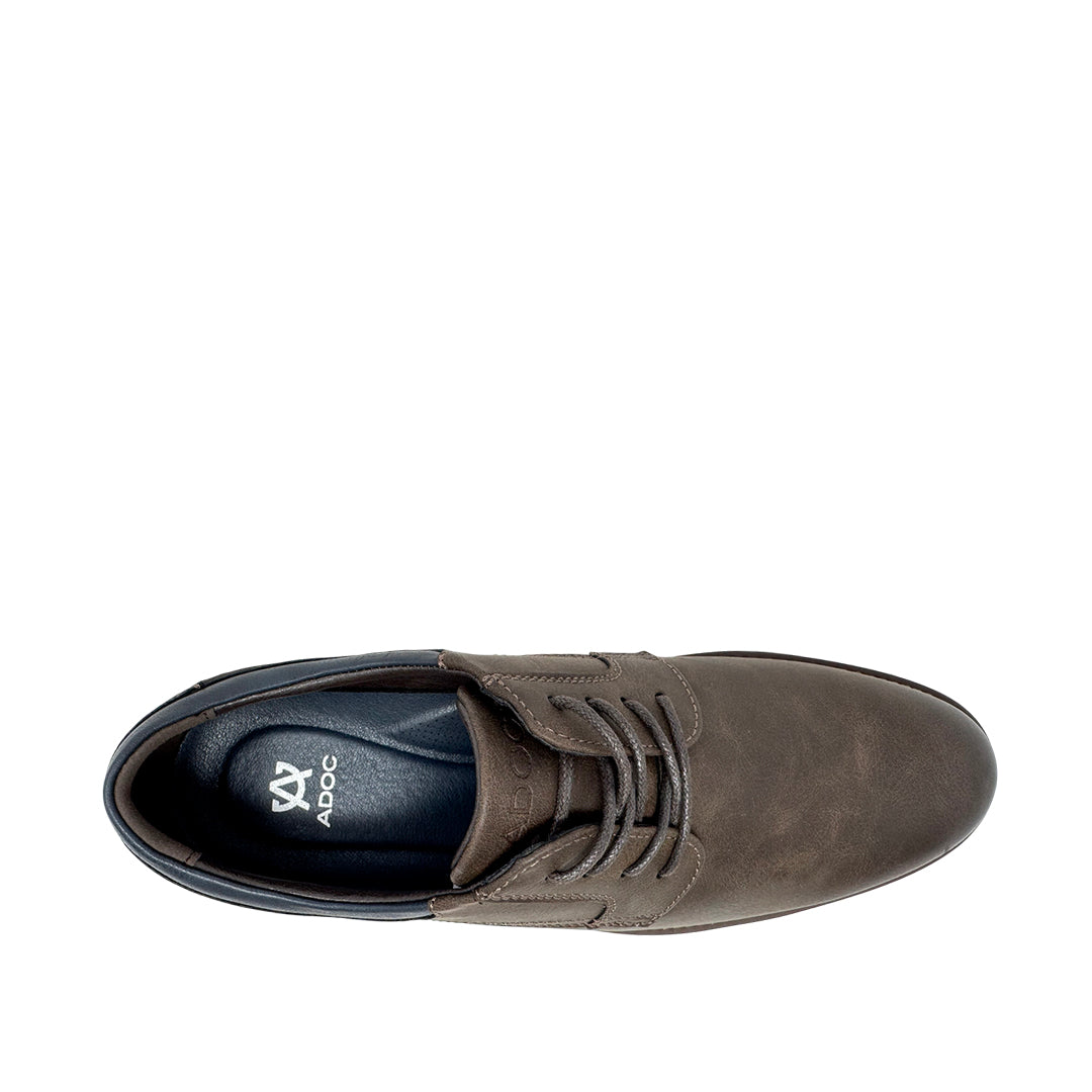 Derby shoes Taz para hombre color café