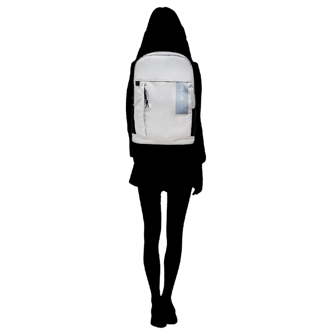 Mochila Mel unisex color gris