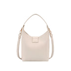 Cartera hobo Serra para mujer color hueso