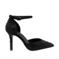 Tacones ankle strap Indra para mujer color negro
