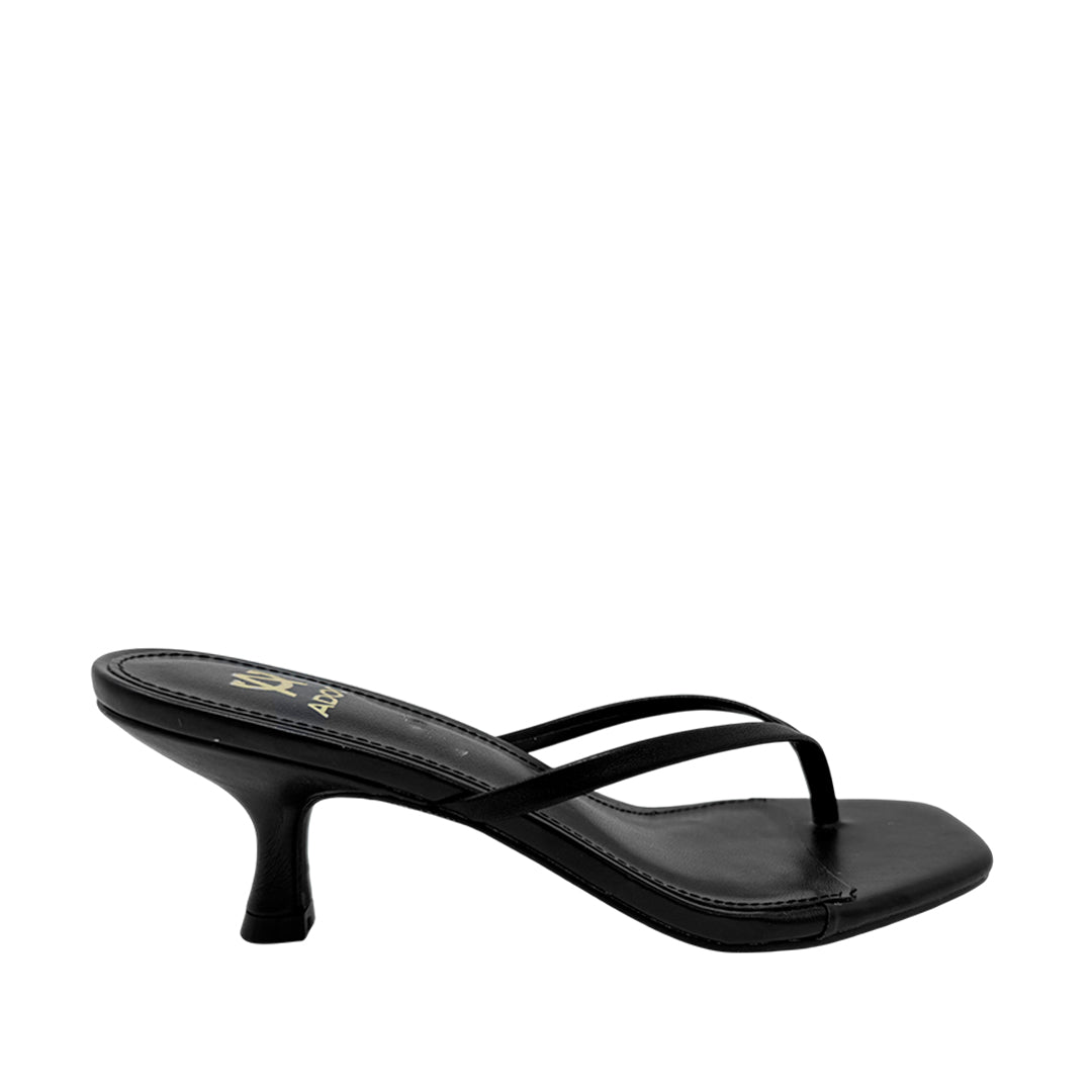 Sandalias de tacón Charlenne para mujer color negro