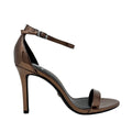 Sandalias de tacón Brazen para mujer color bronce