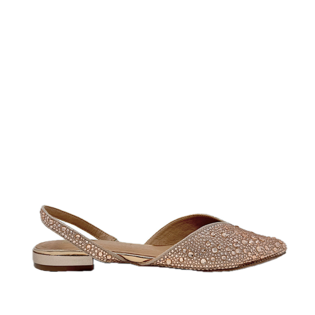 Ballerinas slingback Sonnet para mujer color dorado