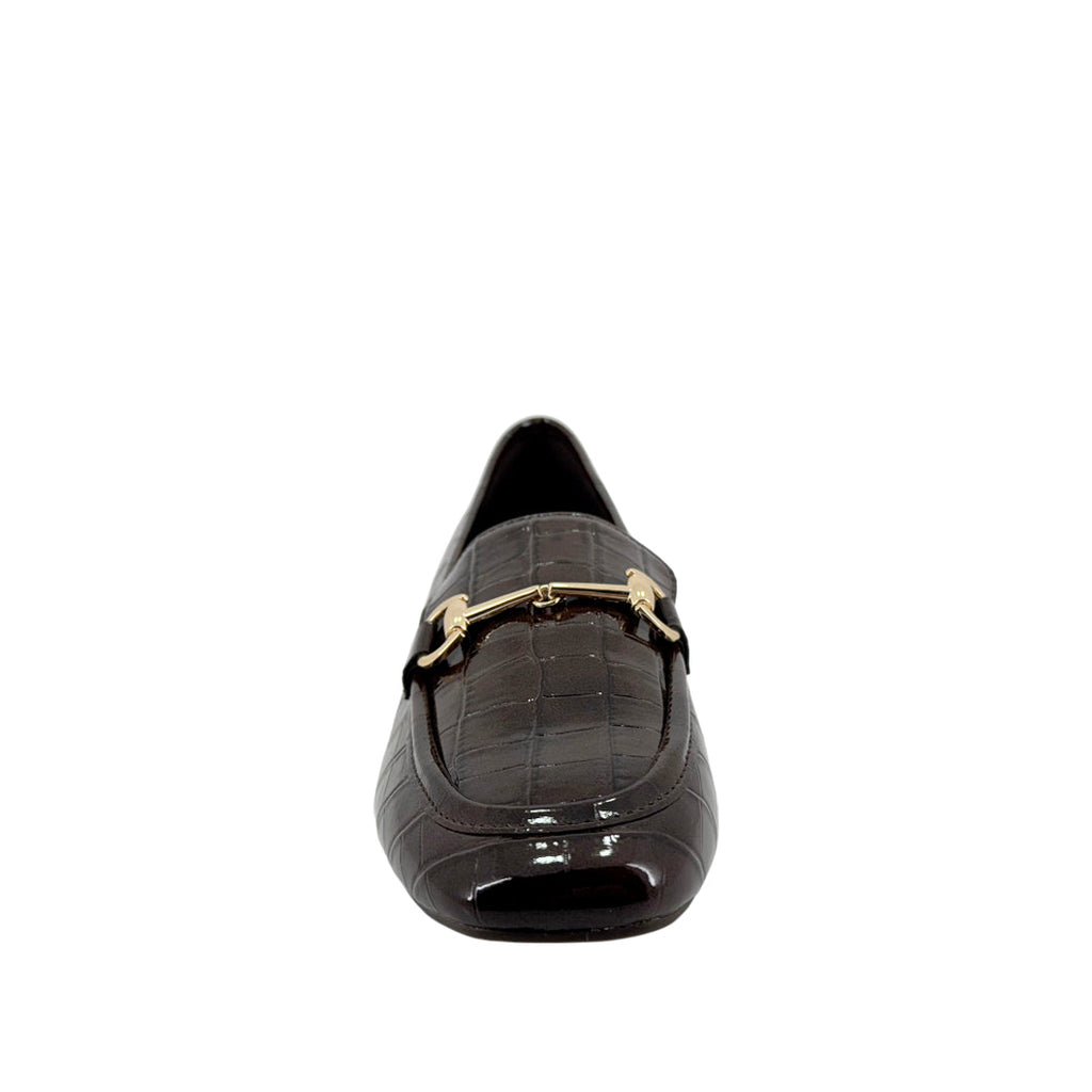 Mocasines Unitey para mujer color café