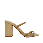 Sandalias de tacón Tilda para mujer color nude