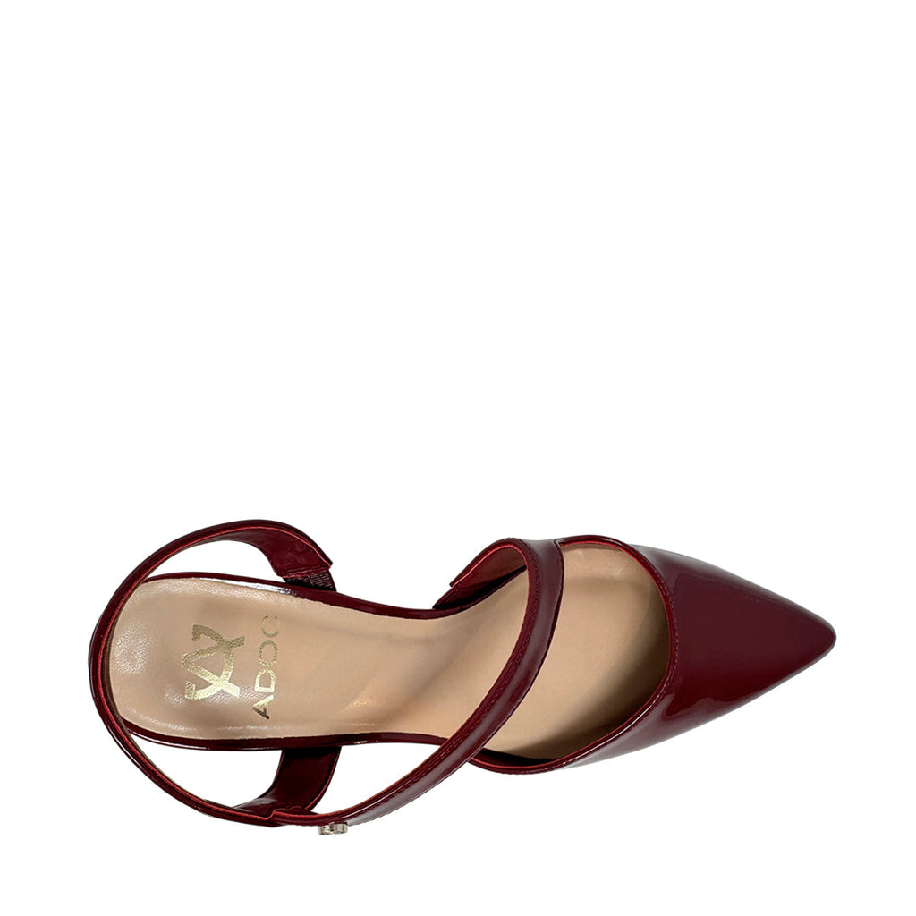 Tacones Iman para mujer color vino